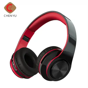 Hot sell electronic gadgets foldable new stereo on ear music headset gaming wireless headphone earphones