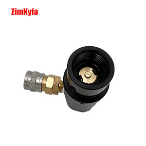 HPA-Mini Régulateur de CO2 Air, Mini Régulateur US <span class=keywords><strong>Foster</strong></span> Plug, Jauge Basse Pression Ajustable 40-200PSI pour Bouteille G1/2-14, SLP - Product Image 5