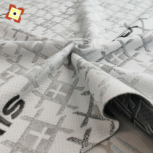 Funda de colchón Tela acolchada Tela de grafeno Jacquard de doble cara Anti Pilling Textiles para el hogar Almohada Tela Tricot Microfibra - Product Image 1