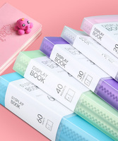 Carpeta de Archivos Multicapa A4, 40 Hojas, Carpeta Transparente Impermeable de PP, Bolsa para Documentos, Material de Oficina