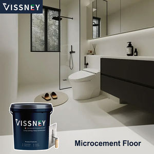 <span class=keywords><strong>Kit</strong></span> de <span class=keywords><strong>peinture</strong></span> murale et sol adaptée à la salle de bain Vissney étanche avec revêtement en microciment - Product Image 6