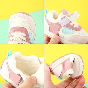 Scarpe da Ginnastica Economiche Personalizzate per Bambine, Nere e <span class=keywords><strong>Bianche</strong></span>, Scarpe Formali e Sportive per Scuola, Inverno e Primavera - Product Image 2