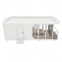 Maison Capsule Modulaire Démontable avec Système de Montage Plat et Assemblage Rapide pour Projets Hôteliers et Usage Commercial