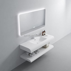 Gabinete <span class=keywords><strong>de</strong></span> resina para <span class=keywords><strong>colgar</strong></span> en la pared <span class=keywords><strong>de</strong></span> diseño popular con espejo inteligente <span class=keywords><strong>de</strong></span> lavabo <span class=keywords><strong>de</strong></span> <span class=keywords><strong>baño</strong></span> para proyecto <span class=keywords><strong>de</strong></span> hotel - Product Image 2