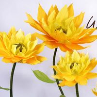 Fleurs artificielles géantes en papier en forme de tournesol faites à la main Yingxing, grandes fleurs en papier pour mariage, fête des mères, décoration de la maison