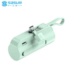 Sasum לעלות 5000mah כוח טלפון בנק כוח מטען חדש trending למכירה עיצוב חם מיני שפתון כוח בנק - Product Image 6
