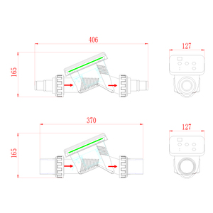 Clorador de Agua Salada Inteligente Todo en Uno Fenlin con Sistema de Autolimpieza para Desinfección Automatizada de Piscinas - Product Image 4