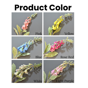 Di alta qualità artificiale Campanula campana di seta panno 75cm blu rosa digitale <span class=keywords><strong>fiore</strong></span> artificiale per la decorazione di nozze a casa - Product Image 3