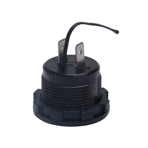 Sửa đổi ô tô DC 12V/24V thuyền xe máy LED kép Vòng hiển thị kỹ thuật số nhiệt độ xe Nhiệt kế kỹ thuật số xe Vôn kế - Product Image 6