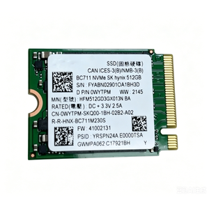 قرص صلب أصلي BC711 NVMe بسعة 256 جيجابايت M.2 2230 طراز HFM256GD3GX013N BA و512 جيجابايت HFM512GD3GX013N مناسب لأجهزة الكمبيوتر المكتبية والمحمولة - Product Image 4