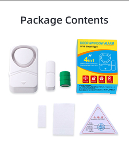 Phát hiện trộm không dây chuông cửa báo động với 110dB còi báo động cảm biến từ tính an ninh trong nhà cho văn phòng thay đồ - Product Image 6