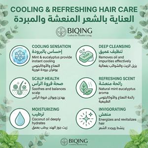 Savon Shampoing Solide Rafraîchissant Personnalisé <span class=keywords><strong>2</strong></span> oz Sans SLS à la Menthe Poivrée Naturelle et à l'Eucalyptus avec Huile de Coco pour la Croissance Capillaire - Product Image 6