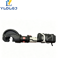 Herramienta de crimpado hidráulica inalámbrica YILI Professional ES-400B de 18V con batería, crimpadora de terminales de cable eléctrico recargable de 400 mm²