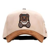 Venta al por Mayor Gorras de Béisbol X CT Racing 77 con Bordado, Ala Ancha de Gamuza y Barra Cromada, Gorras con Barba Estilo A-Frame
