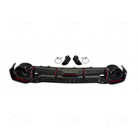 Prix compétitif 2019-2023year Car Bumper Grille Rear Diffuser Exhaust Tips Bodykit Pour Audi A7 Upgrade to RS7 Style Body Kit