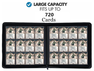 Protège-cartes étanche à 12 pochettes en PU pour cartes Yugioh et Pokémon, porte-cartes de visite étanche - Product Image 6