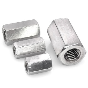 Écrou hexagonal allongé Roccps M4 M24 en acier inoxydable 304, métrique DIN6334, qualité A, pour l'industrie de la construction - Product Image 1