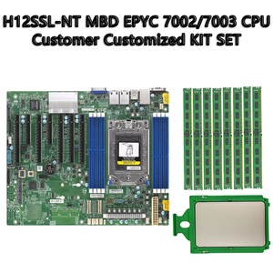 เมนบอร์ดเซิร์ฟเวอร์ H12SSL-NT REV 2.0 + <span class=keywords><strong>epyc</strong></span> 7F72 7F52 7H12 7F32 7742 7702 7702P 7662 7642 7552 7542 7532 7502ซีพียูโปรเซสเซอร์ - Product Image 2