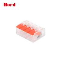 Hord Hochwertige Kupfer-PC-Steckverbinder in Orange, 412 413 414 415 418, Push-in Kabelverbinder