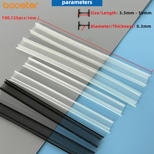 Booster Eco Degradable Nylon Fine Elastic Tag Pins 3.5MM-10MM Custom Size For Clothing Garment Tag - Product Image 6