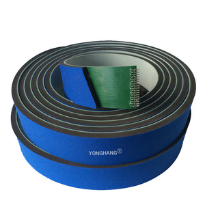 Bande transporteuse en mousse bleue renforcée PVC YONGHANG, résistante à l'usure, pour usine de fabrication - Product Image 1