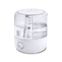 Humidificateur de maison intelligente 3L grande capacité de pulvérisation sur l'eau humidificateur d'air de bureau portable silencieux