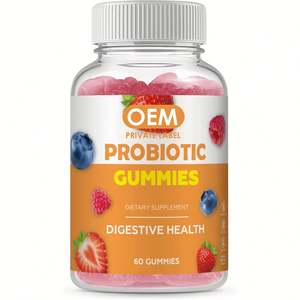 Gummies de probiotiques Lactobacillus en gros avec canneberge pour la santé des voies urinaires, gummies probiotiques pour femmes - Product Image 1