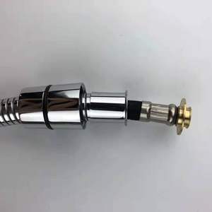 Tuyau de douche en acier inoxydable renforcé de 1,5 mètre, résistant aux fissures, électroplaqué, installation filetée pour salle de bain - Product Image 1