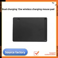 Nouveau tapis de souris à chargement sans fil 15W double charge pour montres connectées, modèle universel 17, vente en gros, cadeau de fin d'année et de gala annuel