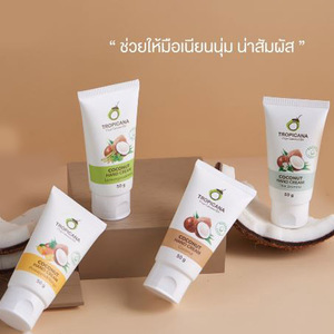 Tropicana Crema de Manos Aceite de Coco 50g. Crema de manos nutritiva con coco orgánico para manos suaves cuando se usa regularmente - Product Image 6