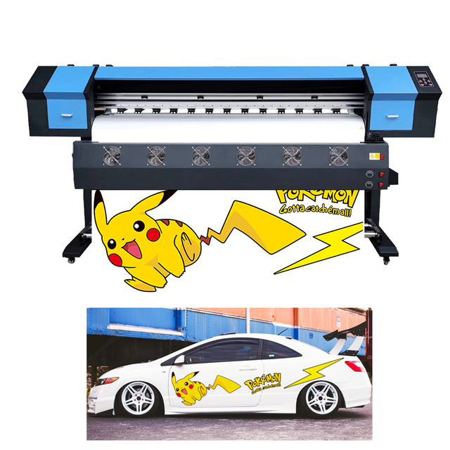 2024 Hot Selling Large Format Commercial Industrial Inkjet Printer XP600 Canvas Vinyl Plotter