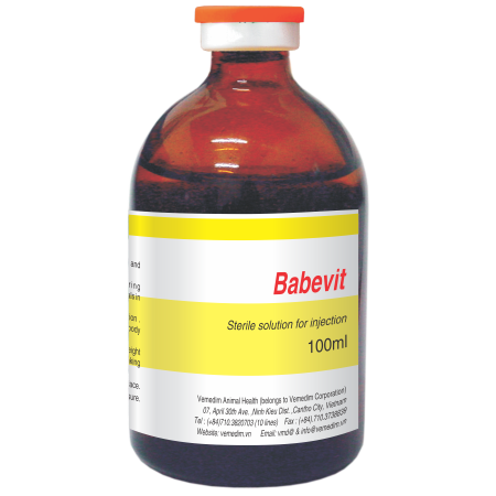 Vietnam Veterinary Manufacture Prevent of vitamin B deficiency. Improve feed conversion and growth, Babevet