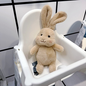 11.8 ''/30cm dễ thương mềm Thú nhồi bông Bắc Âu Bunny sang trọng nhồi bông màu nâu Thỏ đầu PP bông đầy quà tặng cho trẻ mới biết đi - Product Image 4