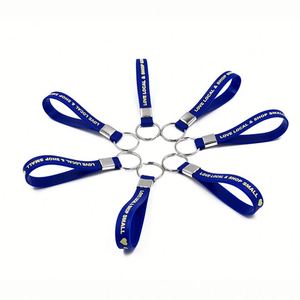 Llavero de silicona de 12 mm con logotipo, bajo MOQ - Product Image 2