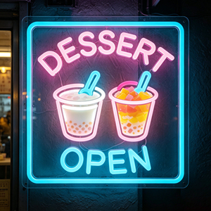 Letrero Luminoso LED de Neón con Diseño de Palomitas de Maíz, Lámpara de Vidrio Amarillo y Rosa, para Publicidad, Luz Blanca Cálida de 3000K - Product Image 2