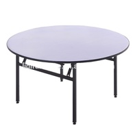 Table de banquet pliante ronde pour hôtel