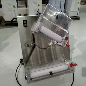 Presse à pâte à pizza en acier inoxydable pour cuisines de restaurants, équipement de boulangerie, utilisation en salle YMZD350 - Product Image 4