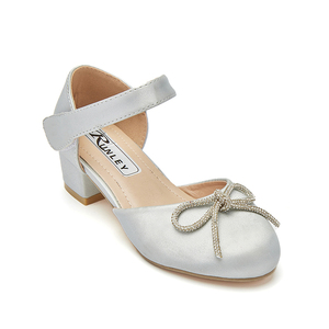 2023 Spring Summer <strong>Baby</strong> Girls Patent Leather Ballet Shoes Rhinestone Pearl Bow Girls Dress Shoes Party Outing Girls Princess <strong>Sho</strong> - Product Image 1