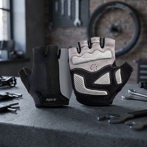 Cycling Gloves for Men Women Breathable Leather Mountain <b>Bike</b> Riding Half <b>Finger</b> Fitness Cycling Training Outdoor Sports - Product Image 3
