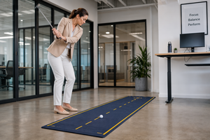 Custom Mini Nylon <b>Golf</b> Putting Mat Indoor Putting Green Practice Training Aid Carpet - Product Image 4