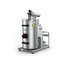 Aspirateur anti-explosion de poussière 380V pour chantier, poussières dangereuses, capacité 100L, état neuf, moteur central