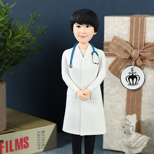 YIDA - Personalización de Figuras de Arcilla Polimérica, Regalos de Agradecimiento para Médicos y Enfermeras, Recuerdos Preciados para Equipos Médicos, Impresión 3D - Product Image 3