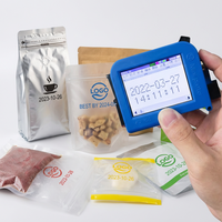 WAISU Mini Impresora Portátil de Inyección de Tinta Máquina de Codificación Manual para Codificar Fechas de Caducidad Serie de Lotes Números Tarjetas Papel
