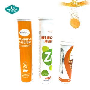 Nutrifirst Marque privée Supplément de soutien immunitaire sans gluten Vitamine <span class=keywords><strong>C</strong></span> <span class=keywords><strong>1000</strong></span> <span class=keywords><strong>mg</strong></span> Comprimés effervescents - Product Image 1