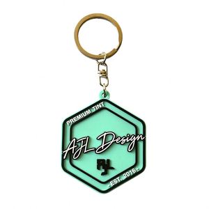 Customized Anime Character Portrait Wholesale Business Gift Key Chain Soft Pvc Rubber 2D 3D <b>Car</b> Keychain for Keyring - Product Image 4
