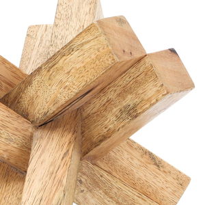 Scultura Decorativa in Legno per Casa, Ufficio, Soggiorno, Bagno, Mensola, Pezzo d'Arte Moderna - Product Image 6