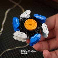 Gyroscope de doigt Wanderer, Spinner rotatif en alliage, Logo personnalisable, Gadget anti-stress, Jouet de décompression DIY