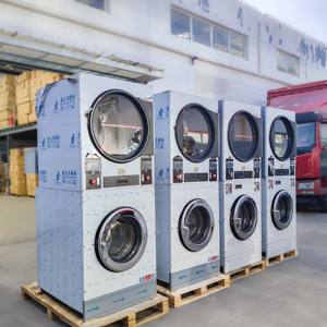 Waschmaschine aus Edelstahl 304 Gewerbliche Münzwaschmaschine Tragbare Waschmaschine mit Trockner - Product Image 5