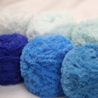 Fil à tricoter en fausse fourrure de lapin, plus de 100 couleurs, 100 % polyester, pour chapeaux, sacs et chaussures au crochet – Fil doux pour travaux manuels