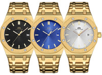 Jam Tangan Sport Pria Paulareis Mewah Gerakan Otomatis 3ATM Tahan Air Baja Anti Karat Jarum Penunjuk Dropshipping Mekanik